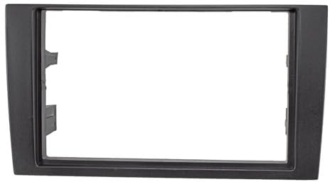 tomzz Audio 2403-038 Doppel DIN Radioblende kompatibel mit Audi A4 B6 8E Seat Exeo 3R 3RN schwarz