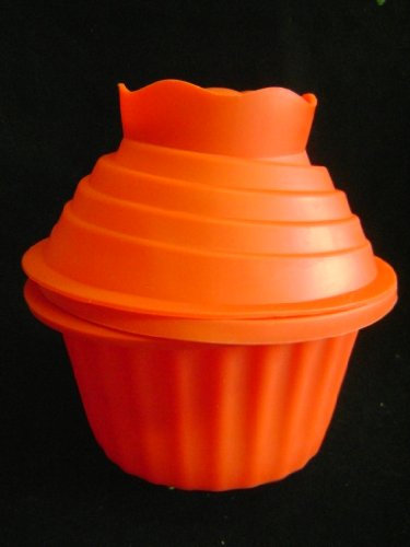 NEW SILICONE JUMBO BIRTHDAY CUP CAKE MOULD HUGE!!