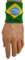sportfanshop24 Schweißband/Armband/Handgelenkband BRASILIEN 1 Stück sehr gute Qualität