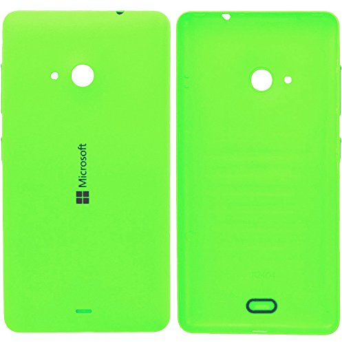 Original Microsoft Akkudeckel Green/grün für Lumia 535 (Akkufachdeckel, Batterieabdeckung, Rückseite, Back-Cover) - 8003487