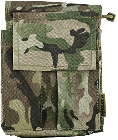 Kombat Waterproof Fully Zipped Notebook Notepad Holder Folder A6 BTP