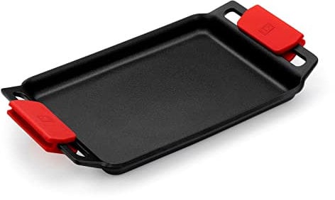 BRA isogona Infinity-Plato Plano de Aluminio Fundido (40 cm), Negro, 40 x 30 x 30 cm