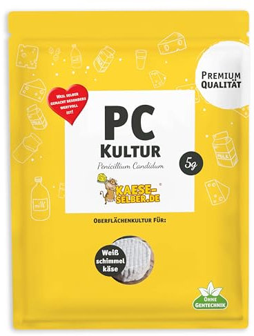 PC penicillium Candidum 5 G – Blanco Moho para Queso camembert (sí Hacen)