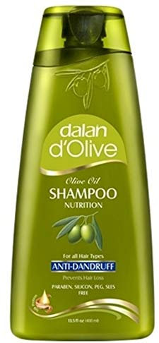 6 x Dalan d'Olive Anti-Schuppen Shampoo für alle Haartypen - 400ml