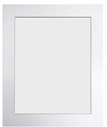 FRAMES BY POST Metro Bilderrahmen, Kunststoff, Glas, 50 x 23 cm, Weiß, Technisches Holz, 50cm x 23cm
