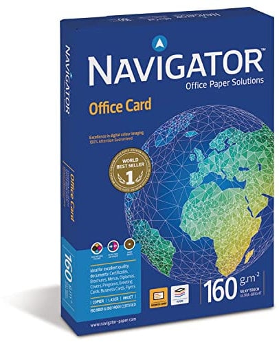 Navigator Office Card /PCO160F1 DIN A4 hochweiß Karton 160 g/qm Inh.250