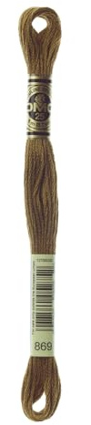 DMC Stranded Thread Article 117 Colour 869