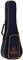 Ortega Guitars Economy Series Bag - Konzert Ukulele Tasche - Höhe 62 cm - Mit Schultergurten - Nylon, Schwarz (OUBSTD-CC)
