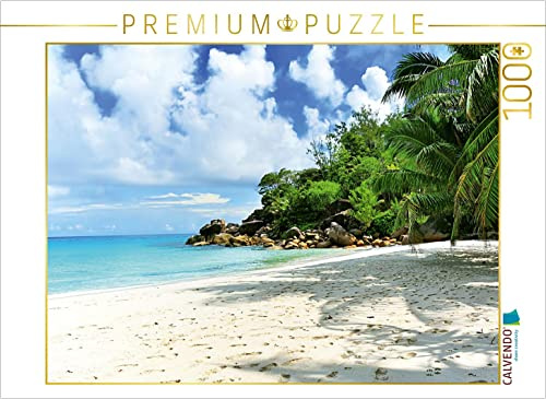 CALVENDO Puzzle Traumstrand Georgette | 1000 Teile Lege-Größe 64 x 48 cm Foto-Puzzle für glückliche Stunden