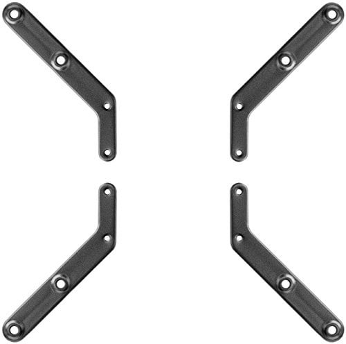 deleyCON Adattatore Universale VESA per TV e Monitor Da Parete - fino a 30Kg - Da 200x200 a 300x300 400x400