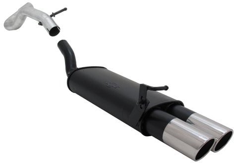 Novus Sportauspuff Gruppe N 2x90 SR-Design