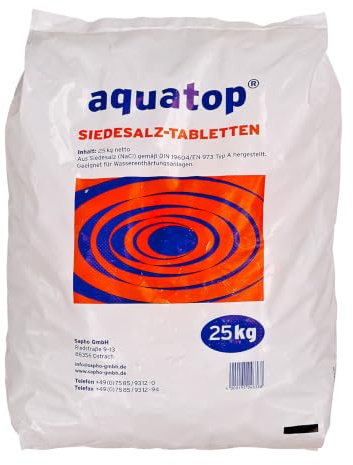 ARNDT Aquatop Siedesalz-Tabletten Regeneriersalz Salztabletten 25 kg Sack
