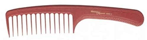 Hercules Sägemann C12 rot Griffstyler groß 9 Carbon Kamm, 1er Pack (1 x 1 Stück)