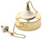 Deluxe 6Amp 2 Way Ceiling Switch Brass and White Feature FPK1-WH-39