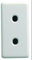 Simon Brico G2743164 - Base enchufe 2p estrecho blanco