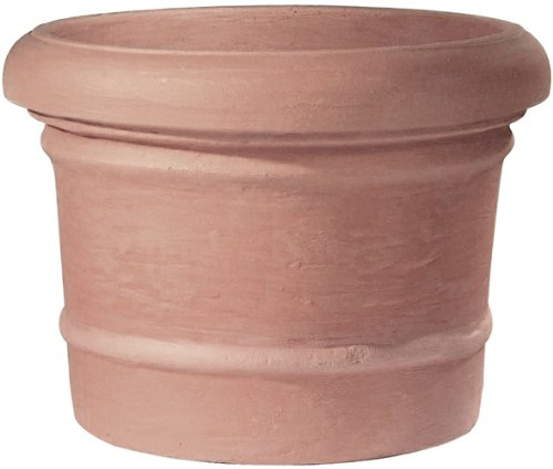 Telcom Ciso Sorrento 60 Vaso di plastica per Piante, Diametro 60 cm, Altezza 45 cm, Colore: Impruneta