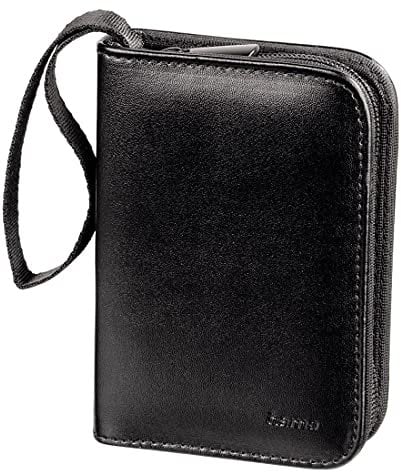 Hama Speicherkarten-Tasche für 18 SD-/MMC-Speichermedien, Schwarz