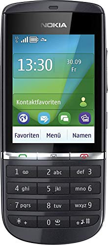 Nokia ASHA 300 - Handy ohne Branding (Touchscreen mit 2.4), Farbe grau