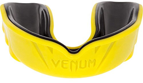 Venum Unisex Senior 11+ Jahre Challenger Mundschutz, Einheitsgröße,Gelb/Schwarz