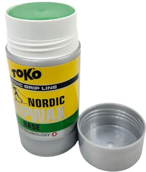TOKO Nordic Base Wax Green, Steigwachs für Klassische Langlaufski, 27 g