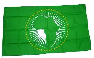 Fahne/Stockflagge Afrikanische Union NEU 30 x 45 cm Flagge
