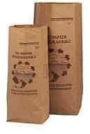 10 Sacs 30 Litres SOLIDE 2 FEUILLES déchets verts et organiques en papier kraft biodégradable compatible compost, sac pour déchets verts sac jardin ramassage herbe, végétal compostable tous déchets