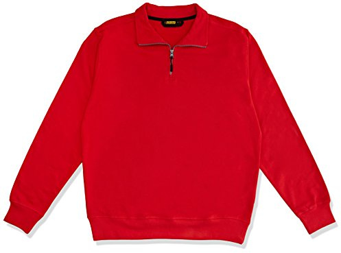 Blakläder 3369115810004XL storlek 4XL halvdragkedja tröja – vit M Röd
