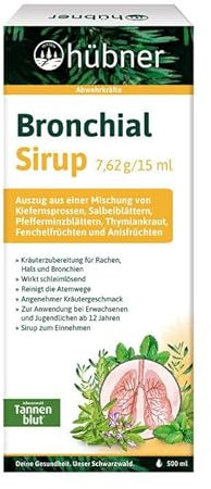 Hübner Tannenblut Bronchialsirup (500 ml) by HUEBNER
