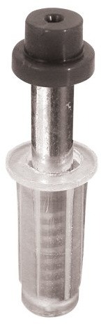 Prime-Line N 7394 Bi-Fold Top Mount Pivot or Guide, 7/16 In. Pivot Cap, 3/8 In. Base (2 Pack)