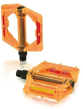 XLC Plattform-Pedal PD-M16, Orange, One Size