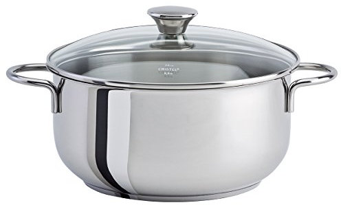 Cristel - CWMF22- Faitout inox 22cm + couvercle - Collection Cookway