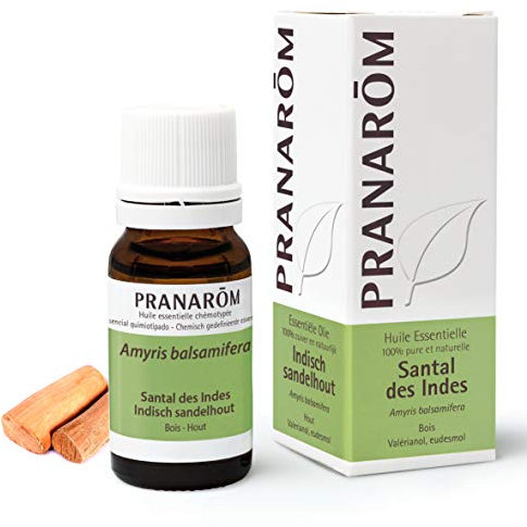 PRANAROM - Sándalo de las Indias - Aceite Esencial - AEQT - 10ml