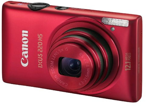 Canon Ixus 220 HS Appareil Photo Numérique 12,1 Mpix Rouge