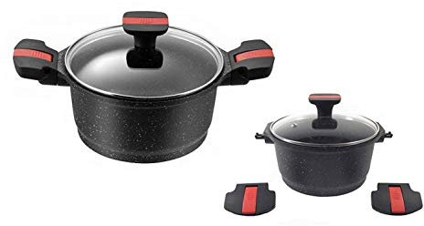 Pradel Excellence - 92398 M - Pot 20 cm + Poignée Amovible - Tous feux et induction - Sans PFOA - 337