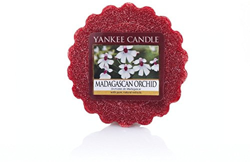 Yankee Candle Madagascan Orchid Wax Tart Melt, Plastic, Red