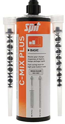 Spit C-Mix Plus Grey 380 ml + 2 Mezcladore Unid: 1