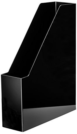 HAN Stehsammler i-LINE – 1 STÜCK, eleganter, moderner High-End Stehsammler für Hefte, Zeitschriften und Mappen bis Format DIN A4/C4, schwarz, 16501-13