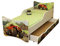 Best For Kids Kinderbett mit Schaummatratze mit TÜV Zertifiziert 80x160 - MIT SCHUBLADE Auto