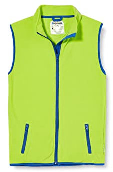 Playshoes Fleece Weste Unisex Kinder Outdoor-Oberteil, grün, 128