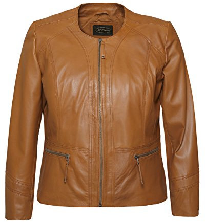 JCC Lederjacke 731-Ii Cognac 48