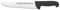 3 Claveles Cuchillo Carnicero Alveolado Proflex, Acero Inoxidable, Negro, 24 cm-9.5