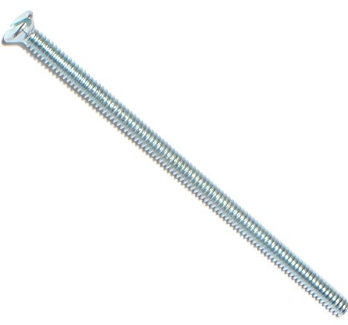 Hard-to-Find Fastener 014973309541 Slotted Flat Machine Screws, 6-32 x 3-Inch