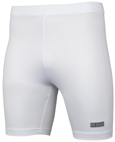Rhino Mens Sports Base Layer Shorts (S/M) (White)