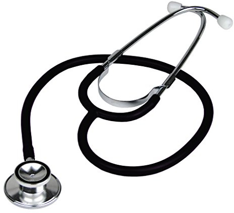 Ever Ready First Aid 143200 Dual Head Stethoscope, Black
