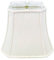 Royal Designs Eck-Lampenschirm, quadratisch, weiß, 22,9 x 40,6 x 33,1 cm