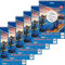 Stylex 43876-P6 DIN A4 Links-und Rechtshänd-Er Spiral-Collegeblock 6-er Packung, Kariert