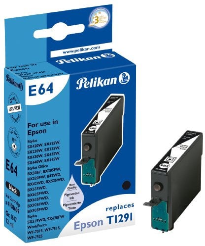 Pelikan Druckerpatrone E64 ersetzt Epson T12914011, Schwarz (pigment)
