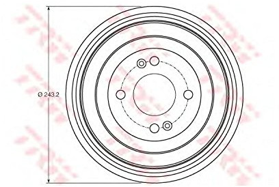 TRW DB4422 Brake Drums