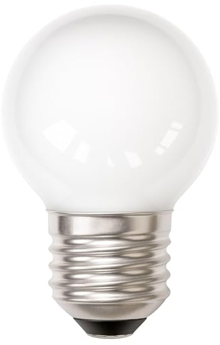 NCC-Licht LED Lampe Tropfen 0,8W E27 matt extra warmweiß 2200K Kunststoff auch für Außeneinsatz