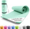 #DoYourFitness x World Fitness | Fitnessmatte Ashanti | 190x100x1cm | Phthalatfrei & rutschfest | Gymnastikmatte ideal für Yoga, Pilates, Fitness, Outdoor im Studio & zu Hause | Türkis